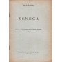 Seneca. (Estratto da: "La letteratura latina nell'Età  imperiale").