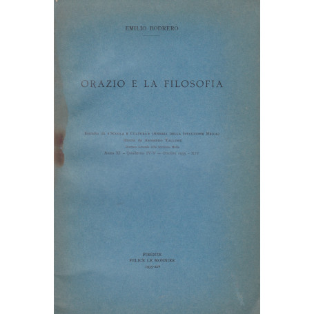 Orazio e la filosofia