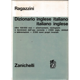 Dizionario inglese italiano - italiano inglese.