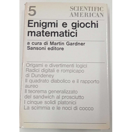 Enigmi e gichi matematici