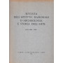 Rivista dell'Istituto nazionale d'archeologia e storia dell'arte nuova serie anno I