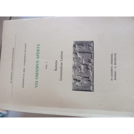 Via omnibus aperta Vol. I