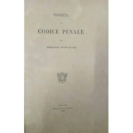 Progetti di codice penale del Regno d'Italia