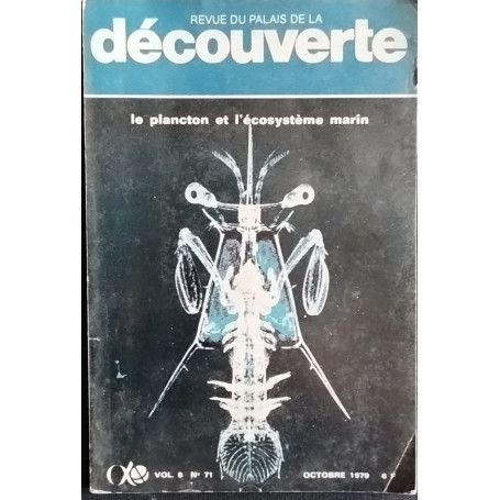 Le plancton et l'écosystème marin