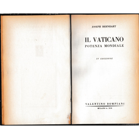 Il Vaticano potenza mondiale