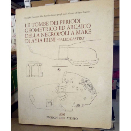Le tombe dei periodi geometrico ed arcaico della necropoli a mare di Ayia Irini "Paleokastro".