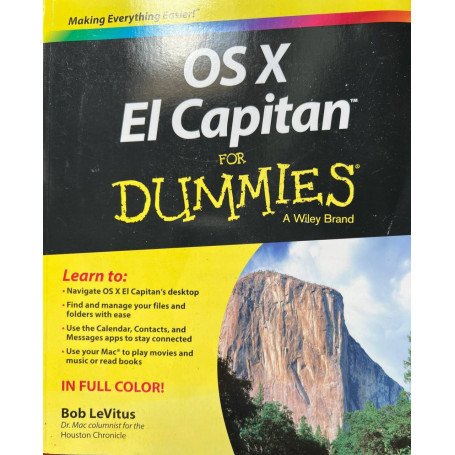 OS X El Capitan for Dummies