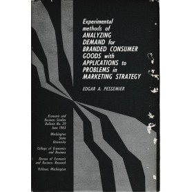 Experimental methods of analyzing demand for branded consumer goods whit applications to problems in marketing strategy