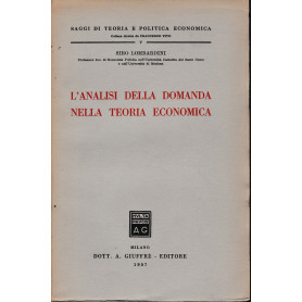 L'analisi della domanda nella teoria economica