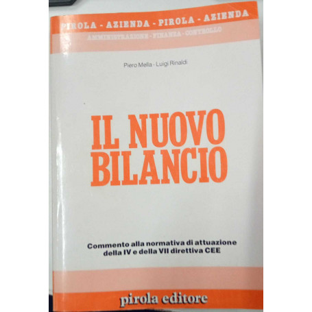 Il nuovo bilancio