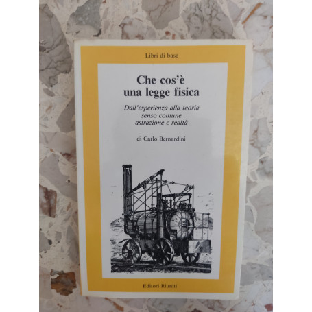 Che cos'è una legge fisica: dall'esperienza alla teoria senso comune astrazione e realtà