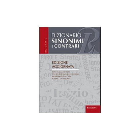 Dizionari sinonimi e contrari