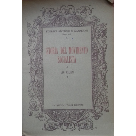 Storia del movimento socialista. Vol. 1: L'epoca della prima Internazionale