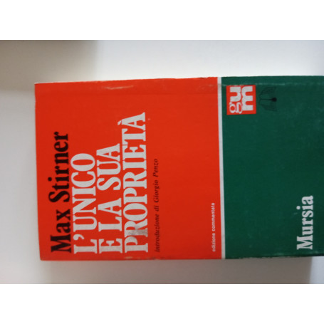 L'unico e la sua proprietà