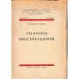 Filosofia dell'educazione.
