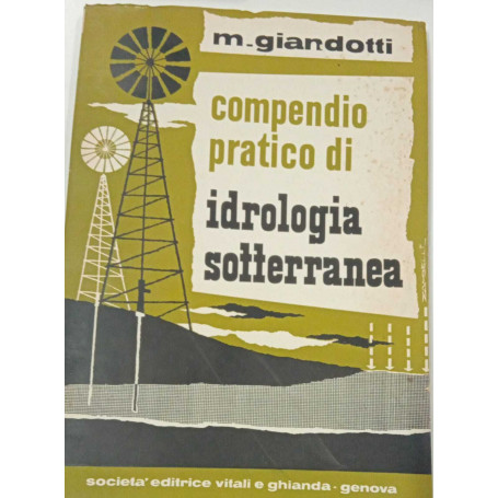 Compendio pratico di idrologia sotterranea.