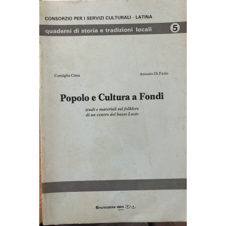 Popolo e Cultura a Fondi