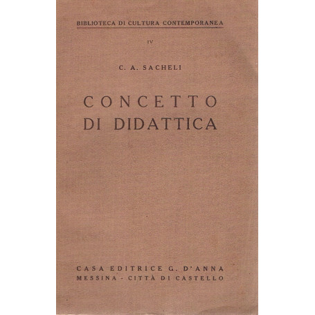 Concetto di didattica
