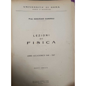 Lezioni di fisica