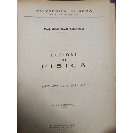 Lezioni di fisica
