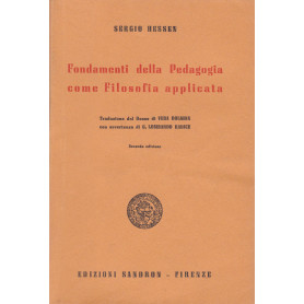 Fondamenti della Pedagogia come Filosofia applicata