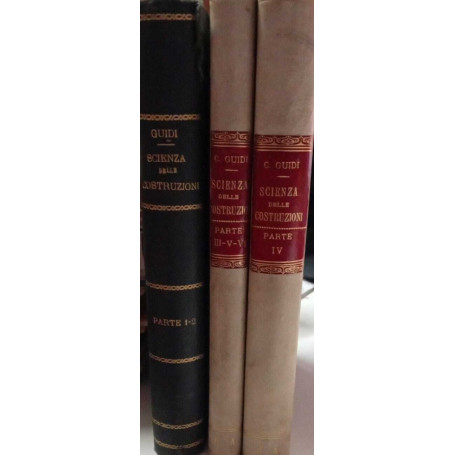 Lezioni sulla scienza delle costruzioni (3 volumi)