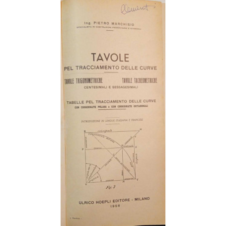 Tavole pel tracciamento delle curve