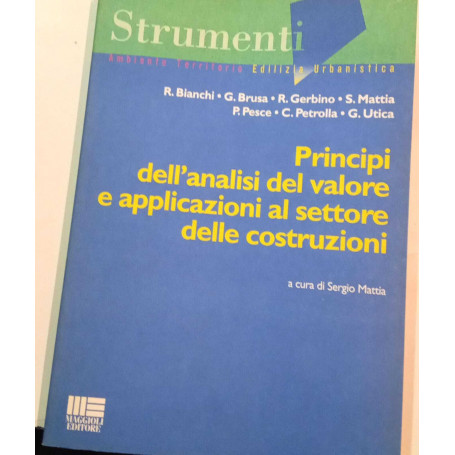 Principi dell'analisi del valore e applicazioni al settore delle costruzioni
