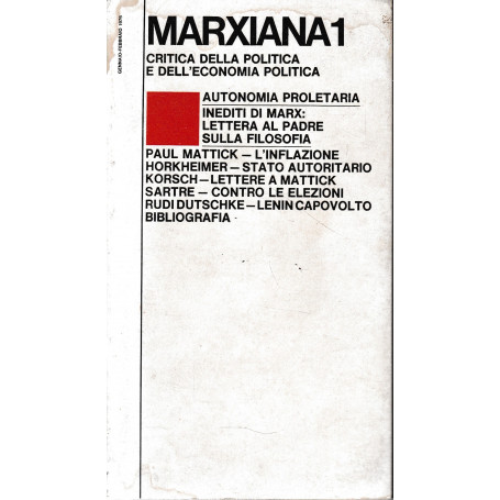 Marxiana 1.