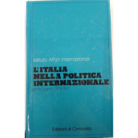 L'Italia nela politica internazionale anno quinto 1976-1977