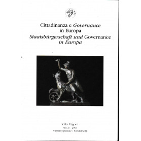 Cittadinanza e governance in Europa. Staatsbürgerschaft und governance in Europa.
