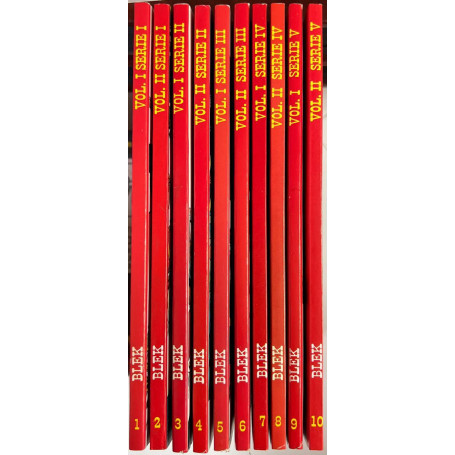 Lotto 10 fumetti Blek (da n° 1 a 10).