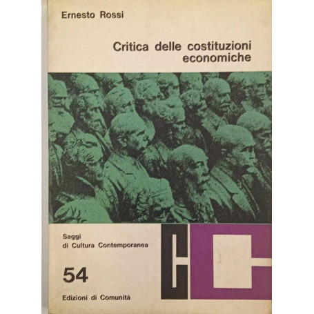Critica delle costituzioni economiche