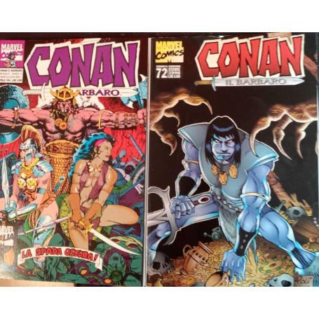 Conan il barbaro. Serie dal n. 62 al n. 72.