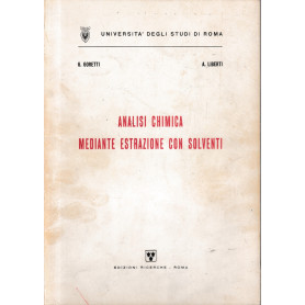 Analisi chimica mediante estrazione con solventi.