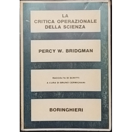 La critica operazionale della scienza