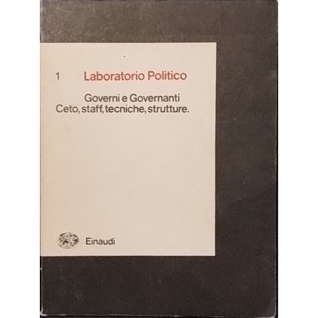 Laboratorio Politico. Catastrofi e trasformazione