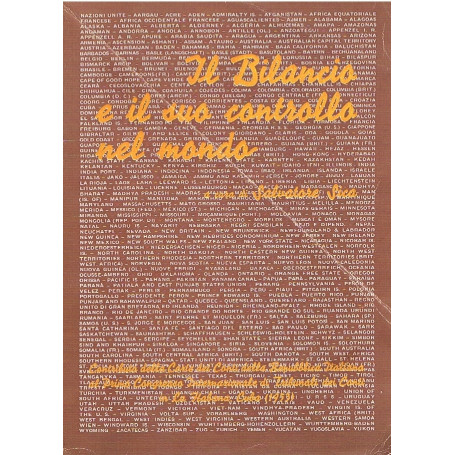 Il bilancio e il suo controllo nel mondo