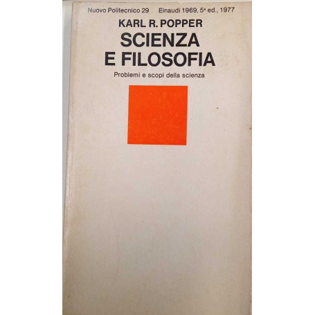 Scienza e filosofia