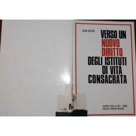 Verso un nuovo diritto degli istituti di vita consacrata