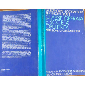Classe operaia e società opulenta