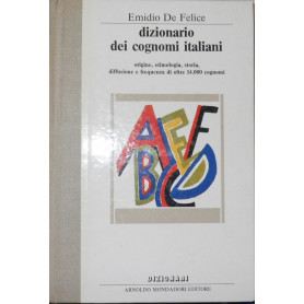 Dizionario dei cognomi italiani.