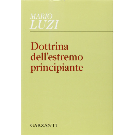 Dottrina dell'estremo principiante.