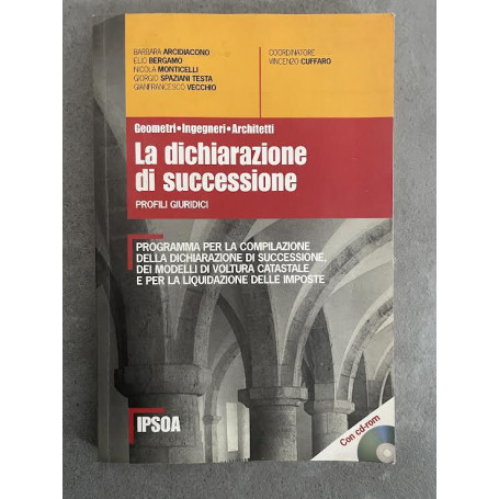 La dichiarazione di successione. Profili giuridici.