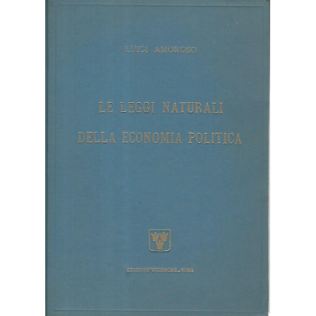 Le leggi naturali della economia politica