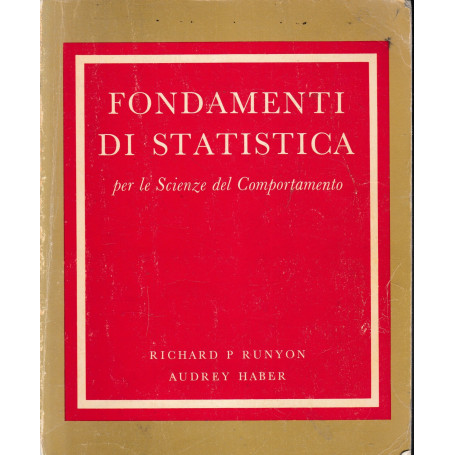 Fondamenti di statistica.