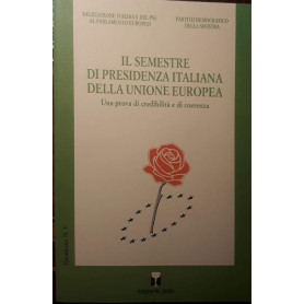 Il semestre di presidenza italiana dell'unione europea. Una prova di credibilità e di coerenza.