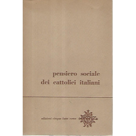 Pensiero sociale dei cattolici italiani