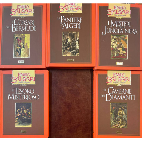Collana: Emilio Salgari. L'opera completa 5 volumi.