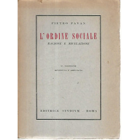 L'ordine sociale. Ragione e rivelazione